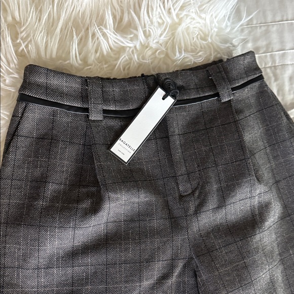 Bagatelle Women's Black Checkered Trousers - Picture 2 of 8